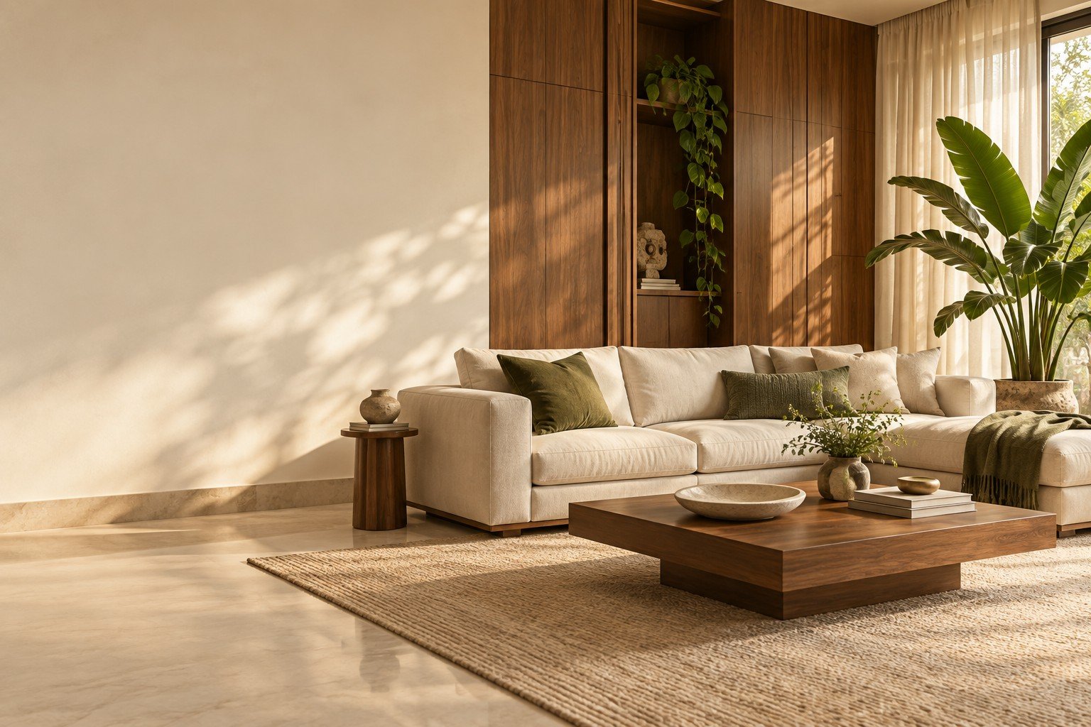 A thoughtfully furnished living space