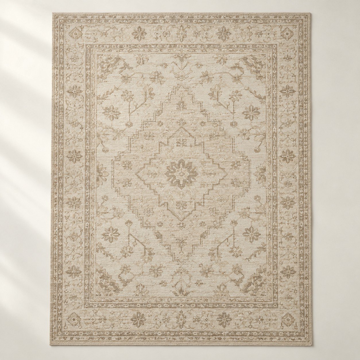 Ivory Textured Rug (Demo)